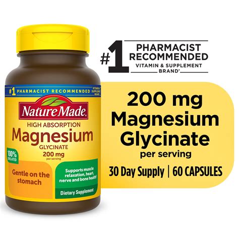 Magnesium Supplements .